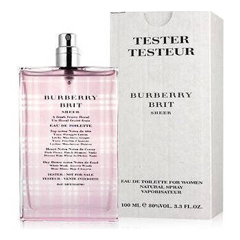 Burberry Brit Sheer toaletní voda dámská 100 ml tester