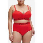 Calvin Klein Underwear Demi Bralette High Risk vrchní díl červená – Zboží Mobilmania