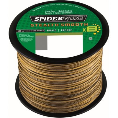 Spiderwire Šňůra Stealth Smooth x8 Camo 1m 0,15mm 16,5kg – Hledejceny.cz