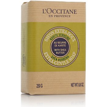 L'Occitane Shea Butter Verbena Extra Gentle Soap tuhé mýdlo 250 g