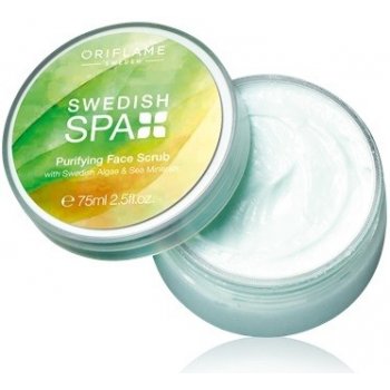 Oriflame Swedish Spa čistící pleťový peeling z mořských řas a mořské soli 75 ml