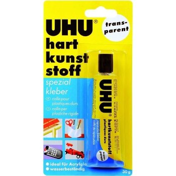UHU Hart Kunststoff lepidlo na tvrdé plasty 33g od 62 Kč - Heureka.cz
