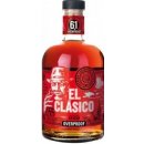 El Clásico Spiced Overproof 61% 0,7 l (holá láhev)