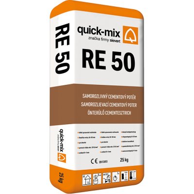 Samonivelační cementový (10-50) potěr RE 50 - CTC25F4 - 25kg/bal – Zboží Mobilmania