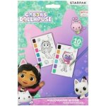 STARPAK GÁBININ KOUZELNÝ DOMEK VODNÍ MALÍŘKA S BARVAMI GABBY S – Hledejceny.cz