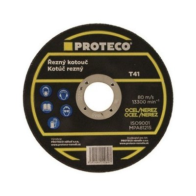 Proteco kotouč řezný 125 x 1.6 x 22.2 mm 10.20-R-125-16 – Zboží Dáma