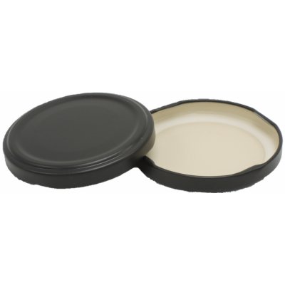 Zavařovací víčko ČERNÉ MATNÉ TO 66 RTS (paster do 105°C) Počet kusů v balení: 1 – Zboží Dáma