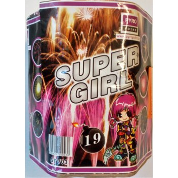 STV GROUP Ohňostroj Super Girl baterie 19 ran STV03