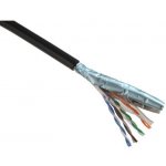 Solarix SXKD-5E-FTP-PVC+PE venkovní FTP, Cat5E, drát, PVC+PE, dvojitý plášť, cívka, 305m – Zbozi.Blesk.cz