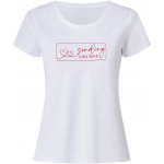 Esmara dámské triko s BIO bavlnou bílá – Zboží Mobilmania