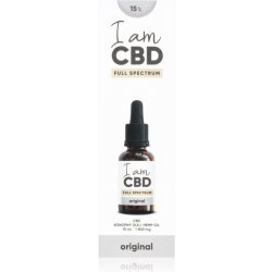 I am CBD Full Spectrum CBD konopný olej 15% original 10 ml