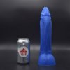 Dilda Topped Toys Artemis 80 Blue Steel prémiové silikonové dildo 29,5 x 6,3 cm