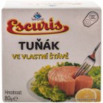 Escuris Tuňák ve vlastní šťávě 80 g – Zboží Dáma