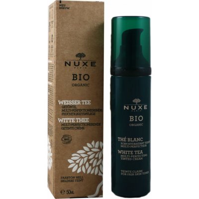 Nuxe Bio Organic White Tea Tinted Cream Fair Skin Tones Claire 50 ml – Zboží Dáma