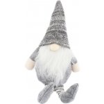 eCa KSN12 Vánoční dekorace Skřítek 30 cm šedý – Hledejceny.cz