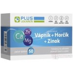 Plus Lékárna Vápník + Hořčík + Zinek 50 tablet – Hledejceny.cz
