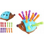 Hedgehog Sorter Montessori učení čísel a barev 4v1 – Zboží Dáma