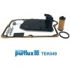 Olejový filtr pro automobily Sada hydraulického filtru, automatická převodovka PURFLUX TEK049 TEK049