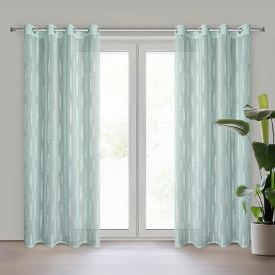 Takoy Hotová záclona ALENI zdobená aplikací 140 x 250 cm-HF-460874 | 140 x 250 cm – Hledejceny.cz