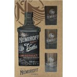 Vodka Nemiroff Original 40% 0,7 l (dárkové balení 3 panáky) – Hledejceny.cz