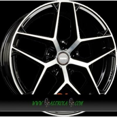 MOMO RF-07 8,5x19 5x112 ET30 gloss black diamond cut | Zboží Auto