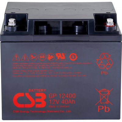 CSB GP12400 12V 40Ah – Hledejceny.cz