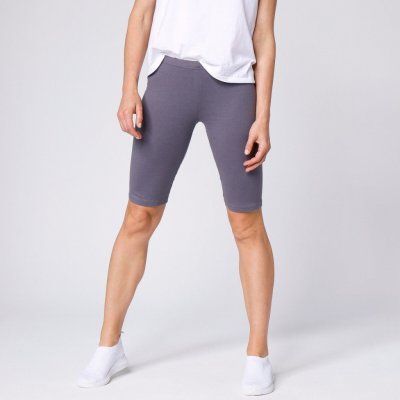 Strečové žerzejové šortky z bio bavlny, eco-friendly produkt černá – Sleviste.cz