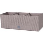 Prosperplast Rato case samozavlažovací truhlík 80 cm antracit – Hledejceny.cz