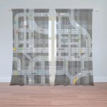Sablio Záclony Dětská autodráha: 2ks 150x250cm – Hledejceny.cz