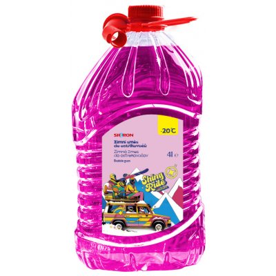 Sheron Shiny Ride Zimní kapalina do ostřikovačů žvýkačka -20°C 4 l | Zboží Auto