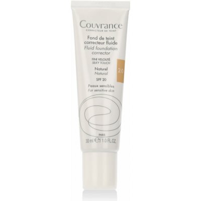 Avéne Tekutý krycí make-up Couvrance SPF20 Fluid Foundation Corrector 20 Natural 30 ml – Zboží Dáma Avéne Tekutý krycí make-up Couvrance SPF20 Fluid Foundation Corrector 20 Natural 30 ml – Zboží Dáma