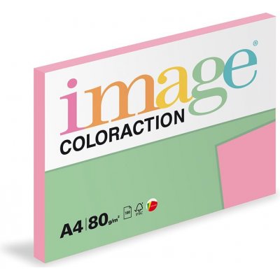 Papír barevný A4 80 g Coloraction PI25 Coral starorůžová 100 ks