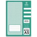 Bobo blok A5 poznámkový čtverečkovaný – Zboží Živě