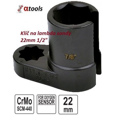 Klíč na lambda sondu 22 mm 1/2" - QUATROS QS20359 | Zboží Auto