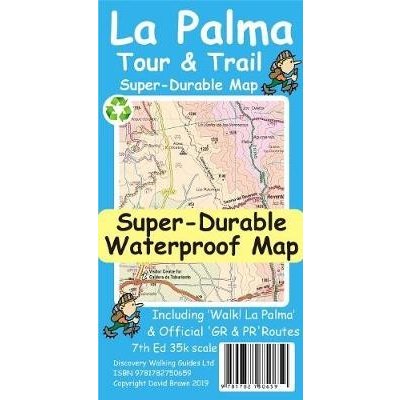 La Palma Tour & Trail Super-Durable Map – Hledejceny.cz