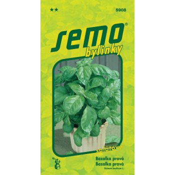 SEMO Bazalka pravá - Lettuce Leaf (salátová) 1g
