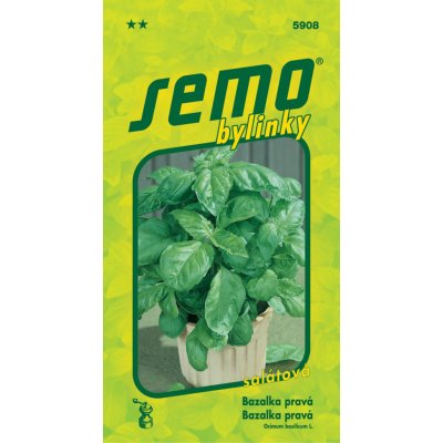 SEMO Bazalka pravá - Lettuce Leaf (salátová) 1g