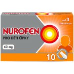 NUROFEN PRO DĚTI RCT 60MG SUP 10 – Hledejceny.cz