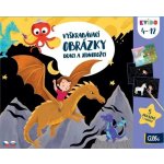 Albi Vyškrabávací obrázky Draci a jednorožci Kvído – Zboží Mobilmania