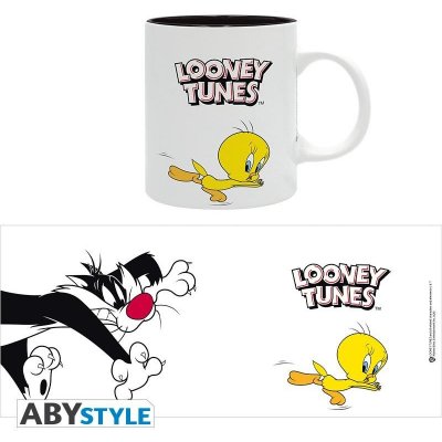 Looney Tunes Hrnek keramický Tweety Sylvester 320 ml – Zboží Mobilmania