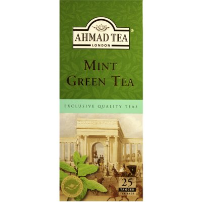 Ahmad Tea Green Tea with Mint 25 sáčků – Zbozi.Blesk.cz