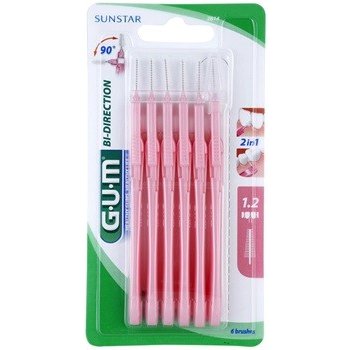 GUM Bi-Direction Fine mezizubní kartáčky 1,2 mm 6 ks