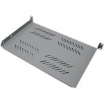 XtendLan CPOLIC1U28-G Police, 19", výška 1U, 280mm, univerzální, nosnost 25kg, šedá CPOLIC1U28-G – Zboží Živě