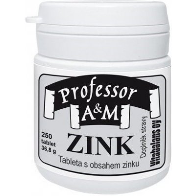 Vitabalans Professor A+M zinc 250 tablet