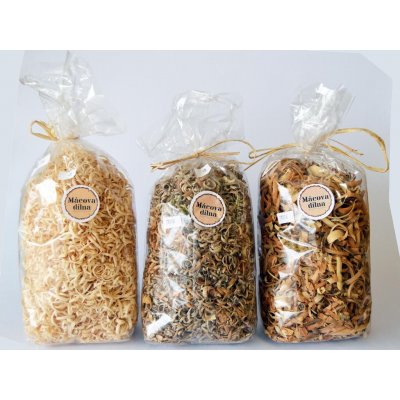 Dřevěné hobliny ze soustružení Typ: Hrubé, světlé – Hledejceny.cz