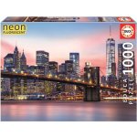 EDUCA Svítící Brooklynský most New York 1000 dílků – Sleviste.cz