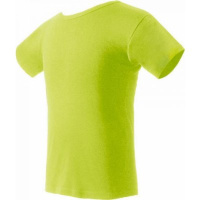 Nath bavlněné tričko K1 z poločesané bavlny s bočními švy zelená pistáciová NH140