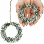 SPRINGOS Věneček s námrazou 10cm vánoční ozdoba CA1210-XG – Hledejceny.cz