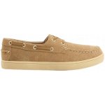 Kožené mokasíny klasické nosítko mandlové nazouvací nízké hnědé – Zboží Mobilmania