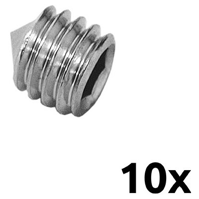 EKOfence Šroub stavěcí červík DIN914 M6x6 A2 nerez – Zboží Mobilmania